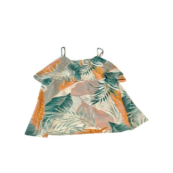 L Love Women's Floral Thin Strap Top - Picture 2 of 5